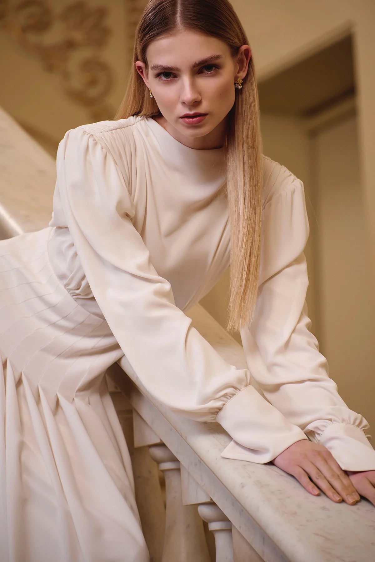 فستان مع حزام مقاس 36