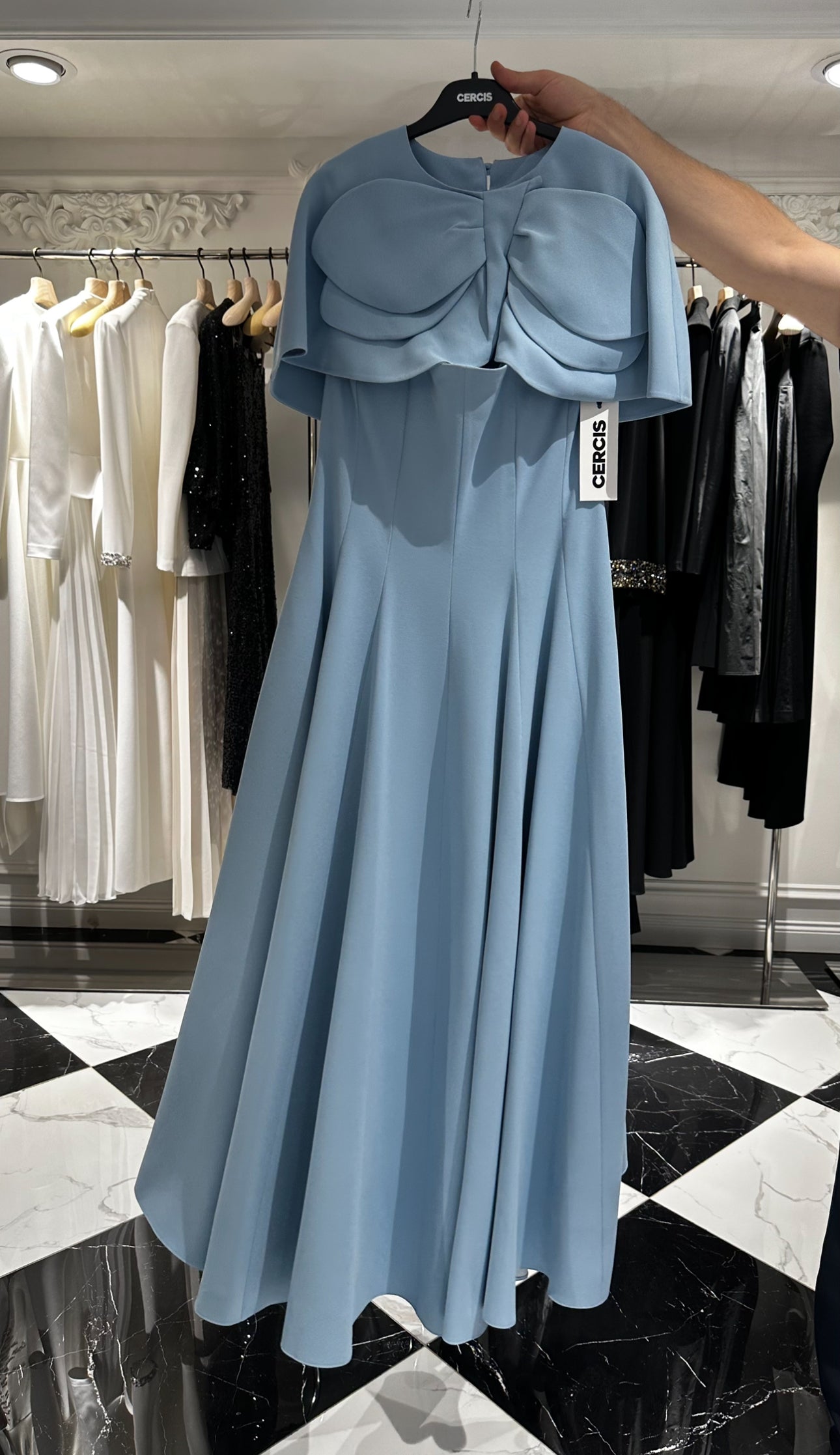 فستان بيج مقاس 40 ، سماوي 42