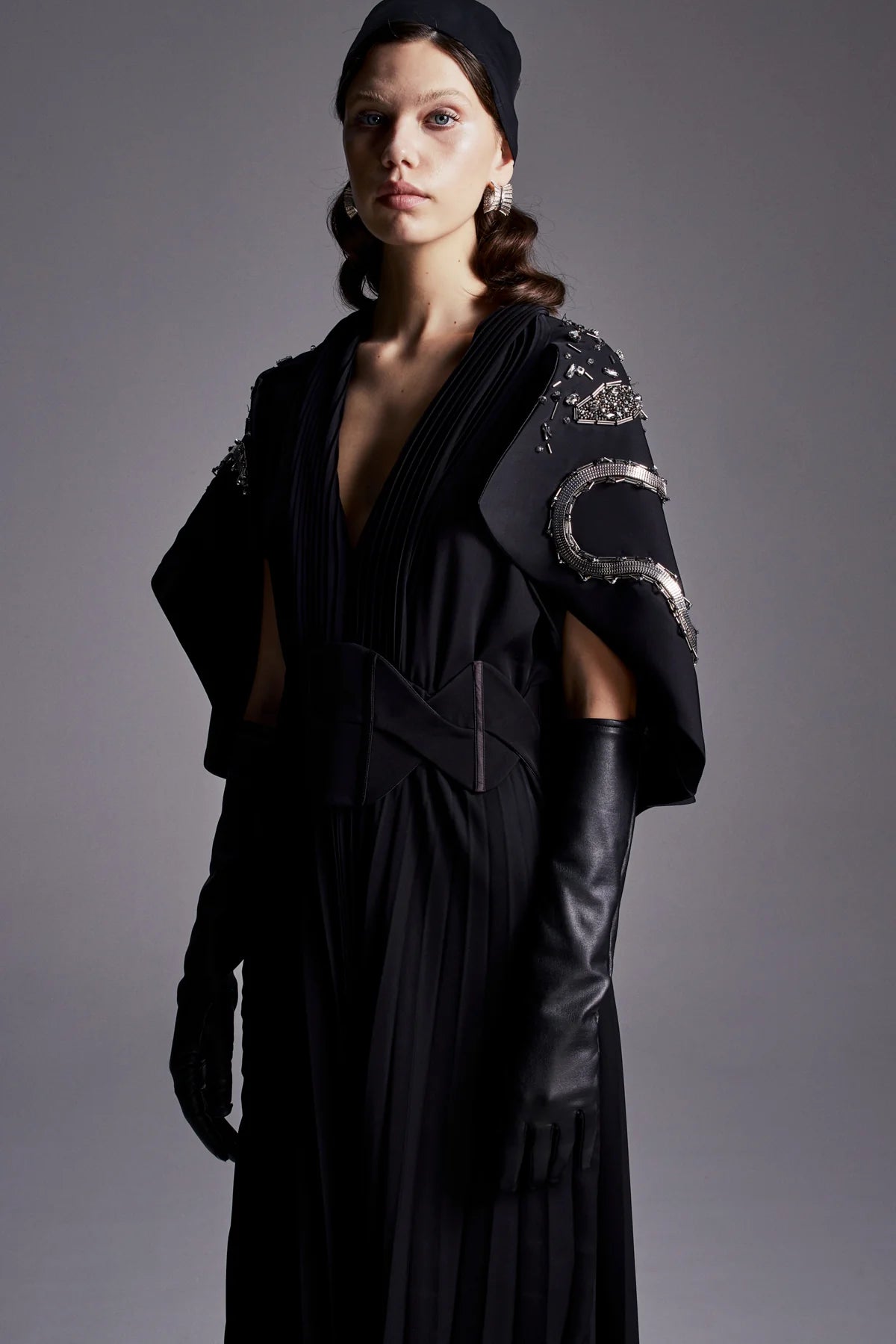 فستان اسود سايز 36