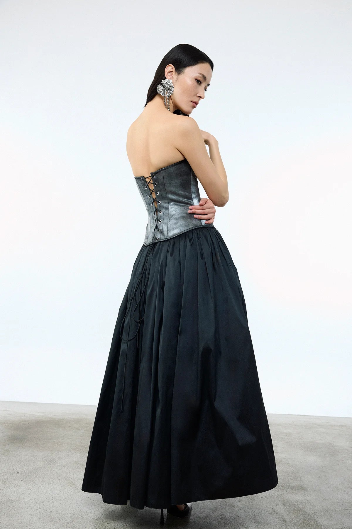 STRAPLEZ BAĞCIKLI BÜSTİYER ETEK TAKIM 2298