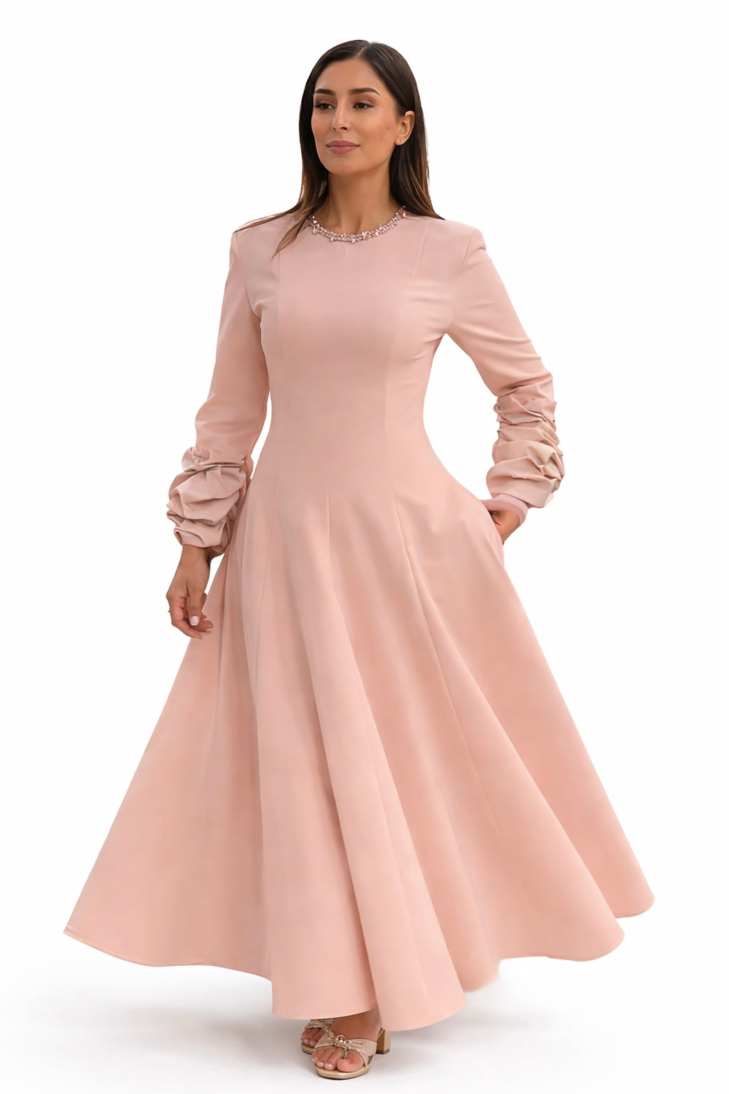 Blush Elegance Dress 1111