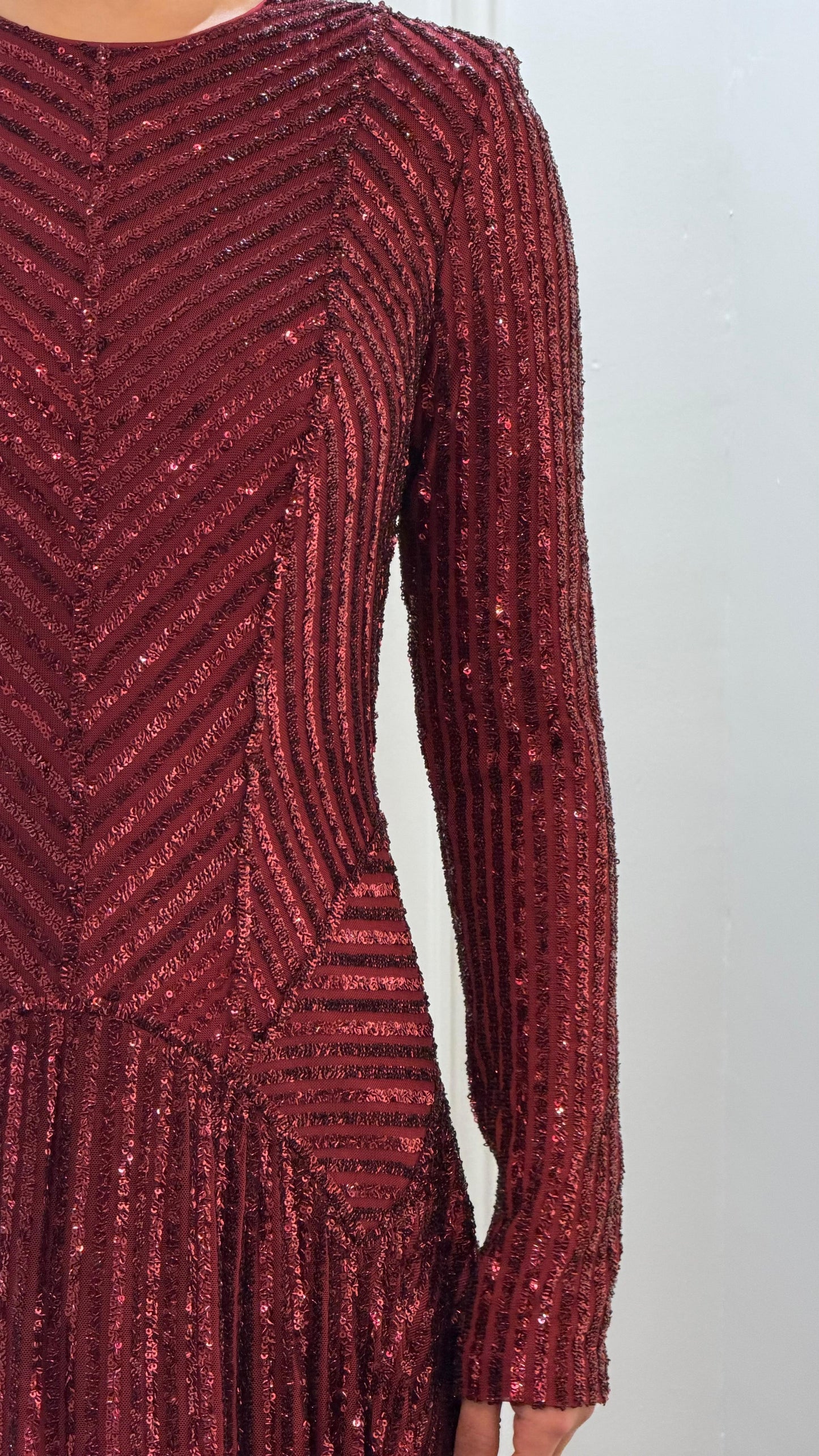 فستان  ترتر و شك فخم 9202