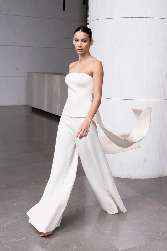 STRAPLEZ KUYRUK DETAYLI ABİYE TAKIM 21033