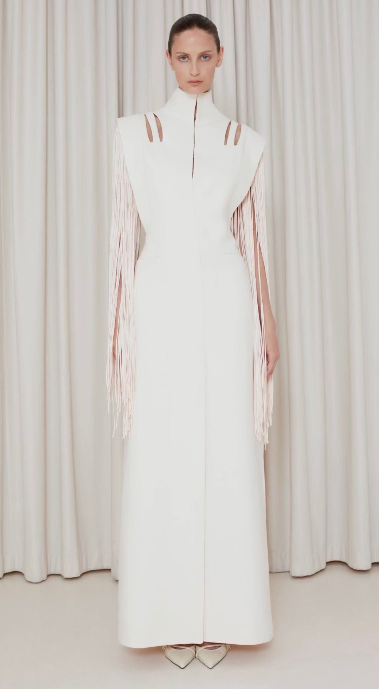 فستان كريب 2229