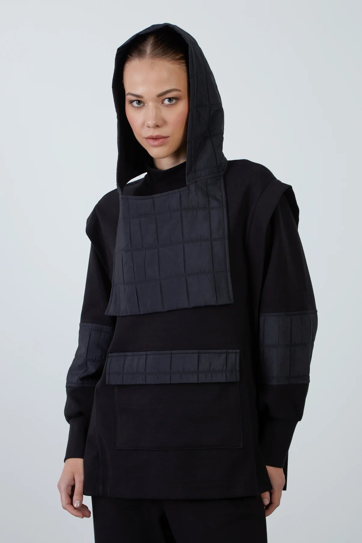 Beli Lastikli Pantolonlu Rahat Kesim Örme Haki Eşofman Takımı