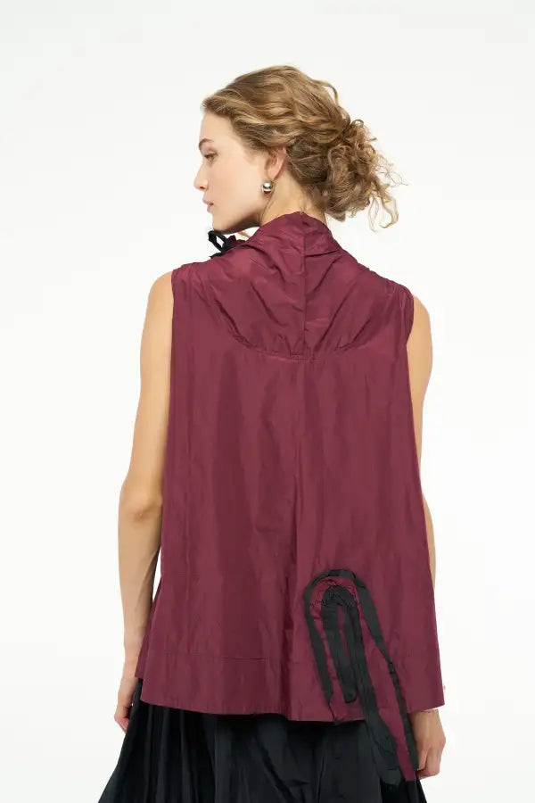 Adhara Bluz - Bordo