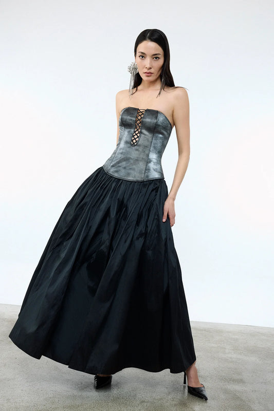 STRAPLEZ BAĞCIKLI BÜSTİYER ETEK TAKIM 2298