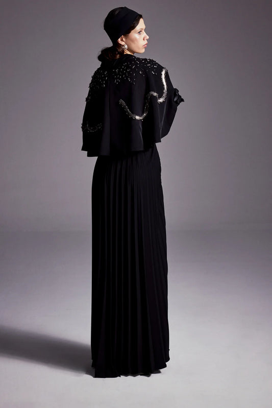 فستان اسود سايز 36