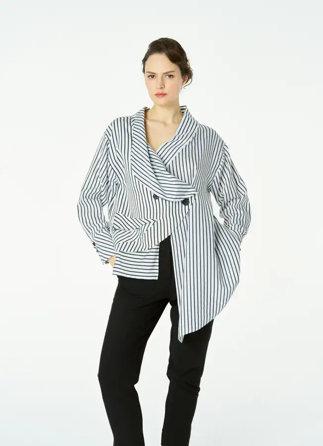 Avior Cepli Gömlek - Siyah