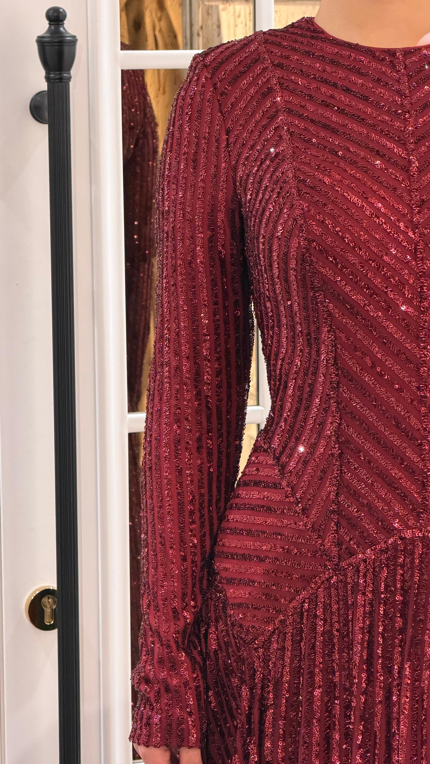 فستان  ترتر و شك فخم 9202