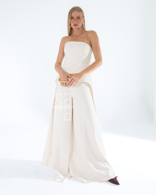 Straplez Kuyruk Detaylı Abiye Takım 2224