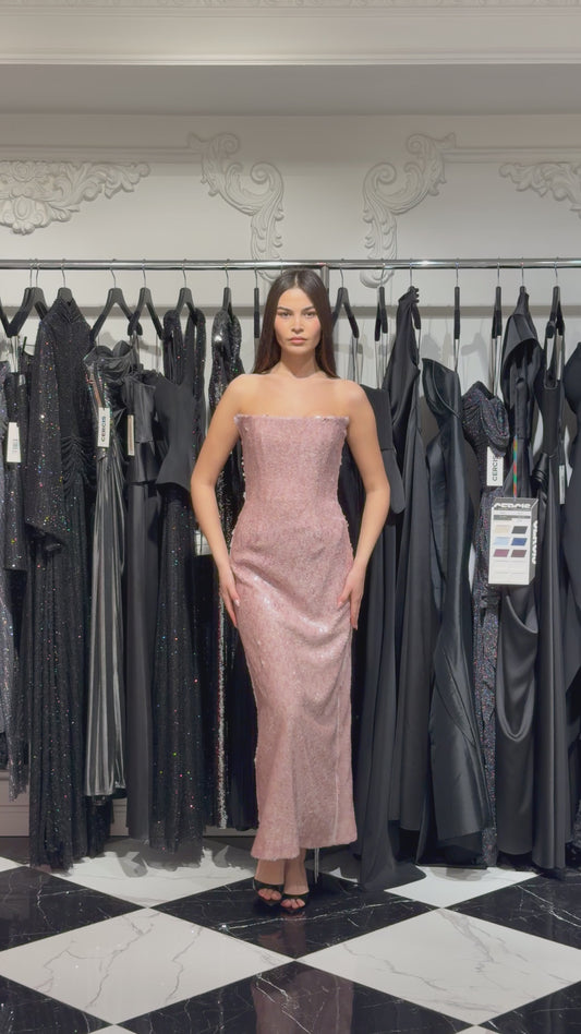 فستان ترتر 2607